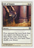 Gift of Estates (9ED-015) - 9th Edition