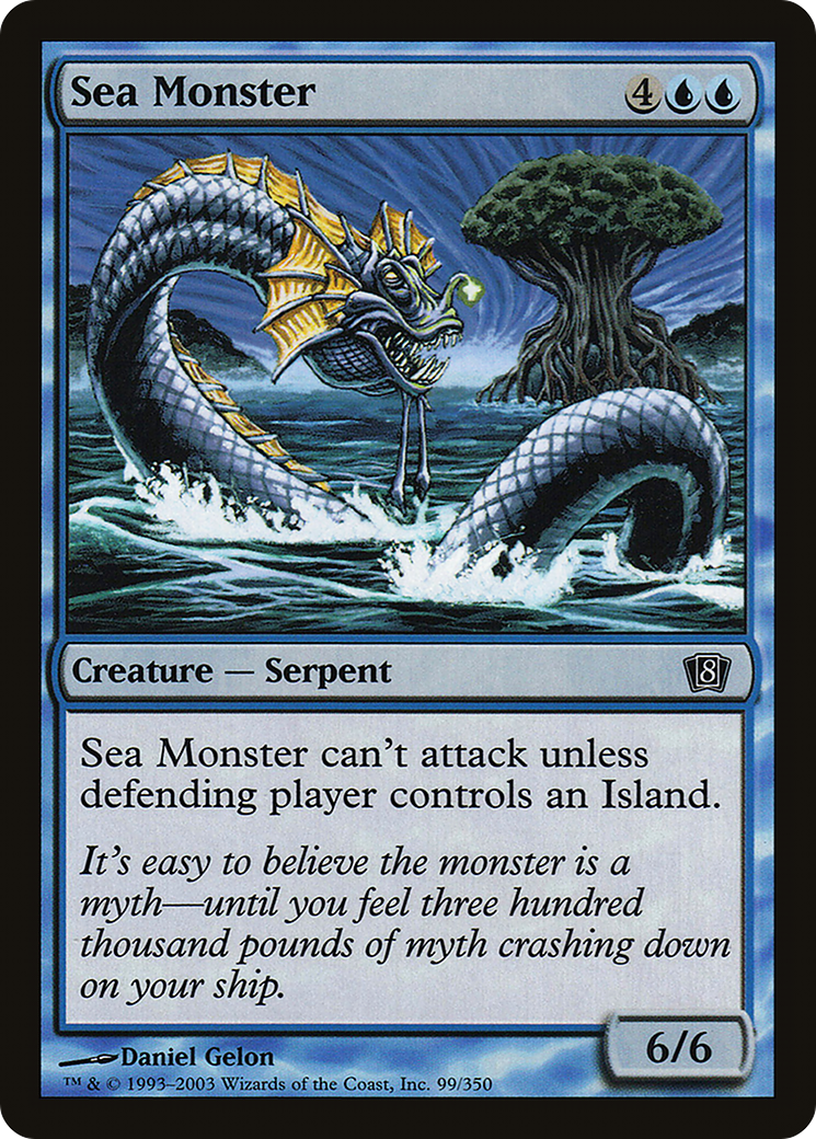 Sea Monster (8ED-099) - 8th Edition