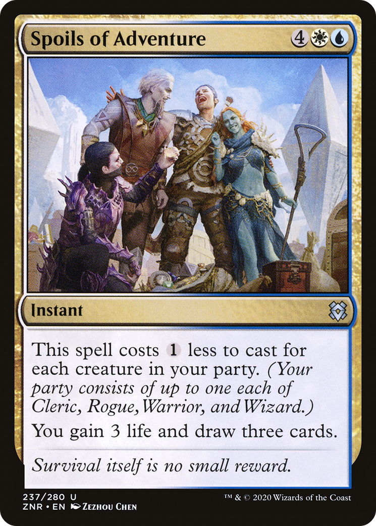 Spoils of Adventure (ZNR-237) - Zendikar Rising Foil