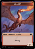 Dragon (TCMM-070) - Commander Masters Tokens Foil