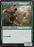 Druid of the Cowl (KLR-159) - Kaladesh Remastered