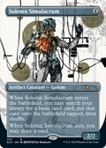 Solemn Simulacrum (1113) (SLD-1113) - Secret Lair Drop (Borderless)