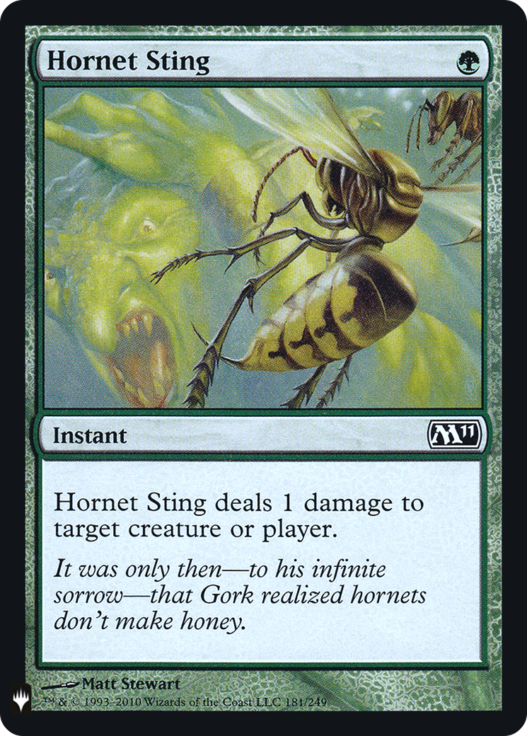 Hornet Sting (LIST-181) - The List Foil