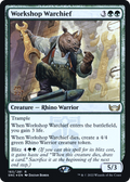Workshop Warchief (PRE-165) - Streets of New Capenna Promos Foil