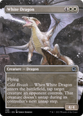 White Dragon (Borderless) (AFR-288) - Adventures in the Forgotten Realms
