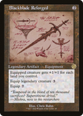 Blackblade Reforged (Schematic) (BRR-069) - The Brothers' War Retro Artifacts Foil