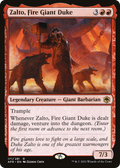 Zalto, Fire Giant Duke (AFR-171) - Adventures in the Forgotten Realms