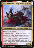 Tori D'Avenant, Fury Rider (DMU-223) - Dominaria United Foil