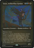 Satya, Aetherflux Genius (Display Commander) - Thick Stock (M3C-146) - Modern Horizons 3 Commander Foil