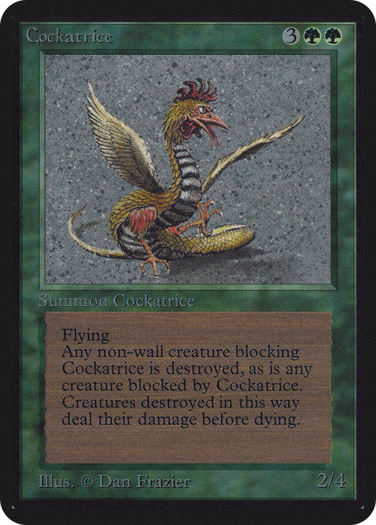 Cockatrice (LEA-) - Limited Edition Alpha