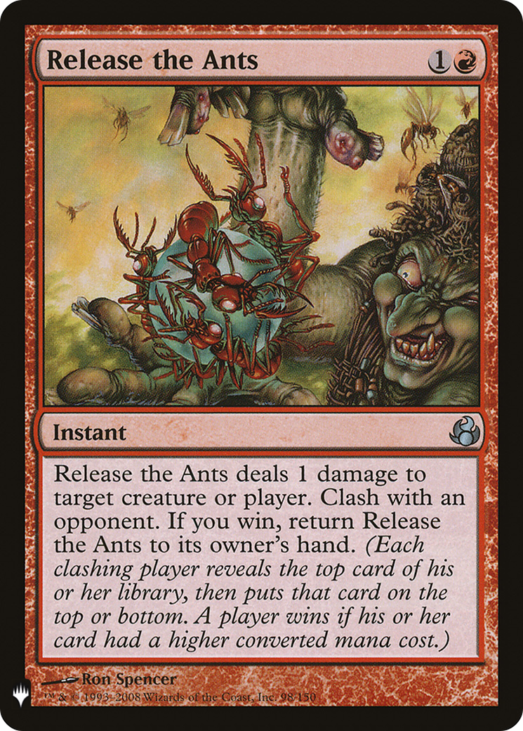 Release the Ants (LIST-098) - The List