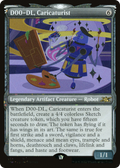 D00-DL, Caricaturist (Showcase) (Galaxy Foil) (UNF-525) - Unfinity: (Showcase) Foil