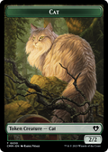 Cat (TCMM-030) - Commander Masters Tokens Foil