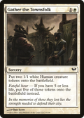 Gather the Townsfolk (DKA-008) - Dark Ascension Foil