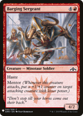 Barging Sergeant (LIST-092) - The List