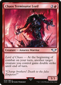 Chaos Terminator Lord (40K-074) - Warhammer 40,000 Commander