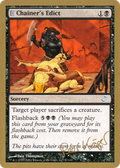 Chainer's Edict - 2003 Peer Kroger (TOR) (WCD-) - World Championship Decks 2003: (tombstone)