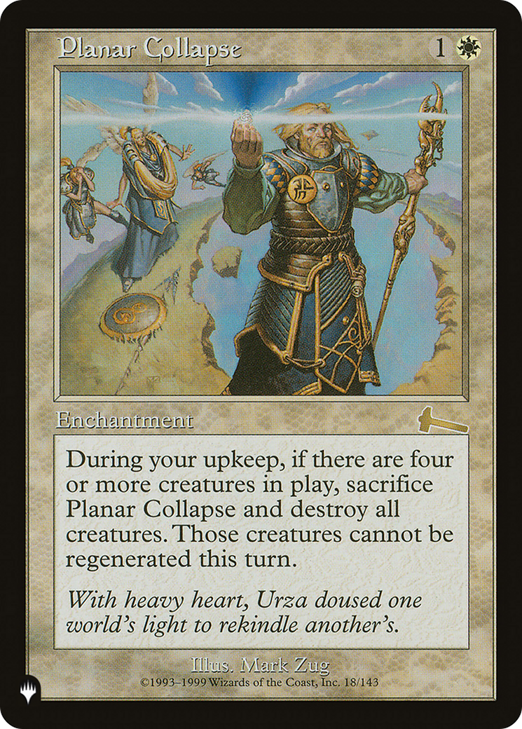Planar Collapse (LIST-18/143) - The List
