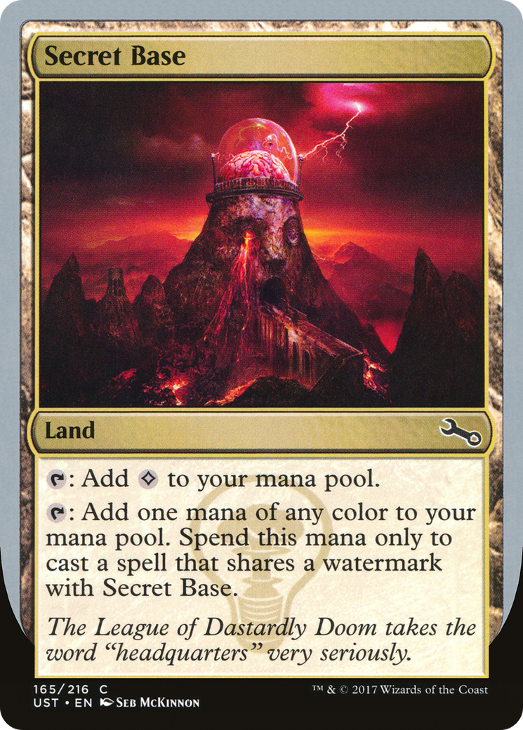 Secret Base (C) (UST-165) - Unstable Foil
