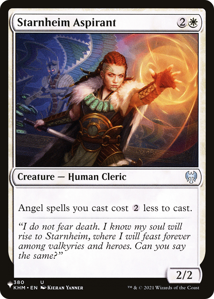 Starnheim Aspirant (LIST-380/285) - The List