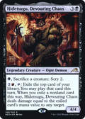 Hidetsugu, Devouring Chaos (PRE-099) - Kamigawa: Neon Dynasty Promos Foil