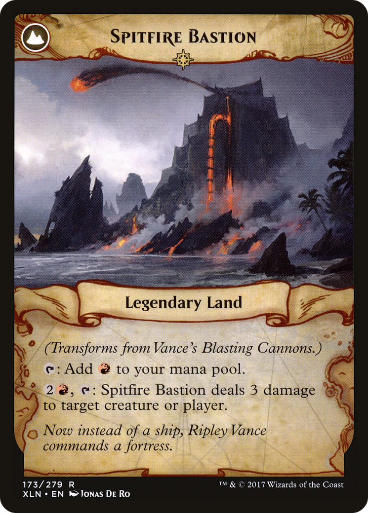 Vance's Blasting Cannons (XLN-173) - Ixalan: (compasslanddfc) Foil