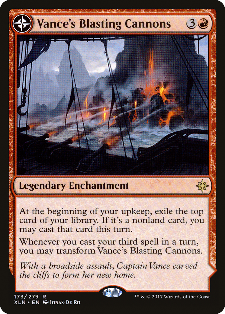 Vance's Blasting Cannons (XLN-173) - Ixalan: (compasslanddfc)