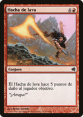 Lava Axe (Spanish) - "Hacha de lava" (PS11-115) - Salvat 2011