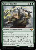 Railway Brawler (OTJ-175) - Outlaws of Thunder Junction Foil
