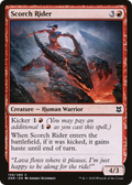 Scorch Rider (ZNR-158) - Zendikar Rising