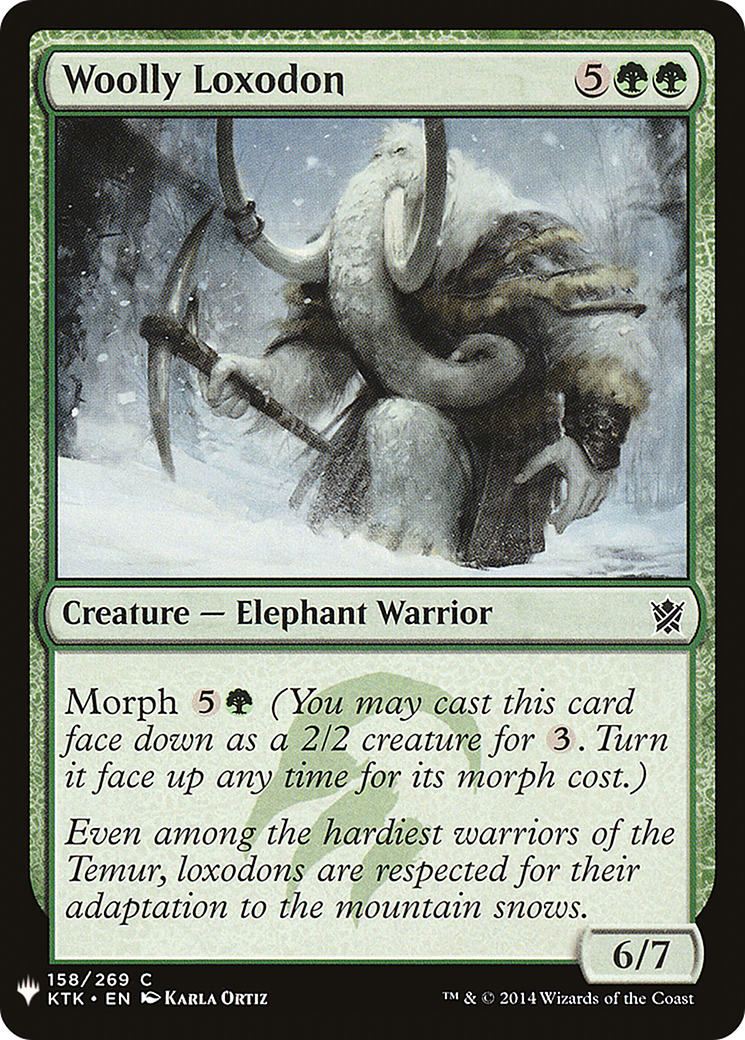 Woolly Loxodon (LIST-158) - The List