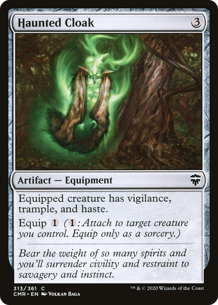 Haunted Cloak (313) (CMR-313) - Commander Legends