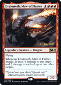 Drakuseth, Maw of Flames (PRE-136) - Core Set 2020 Promos Foil
