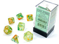Dice: 7 pc: Nebula: SpringWhite /Luminary