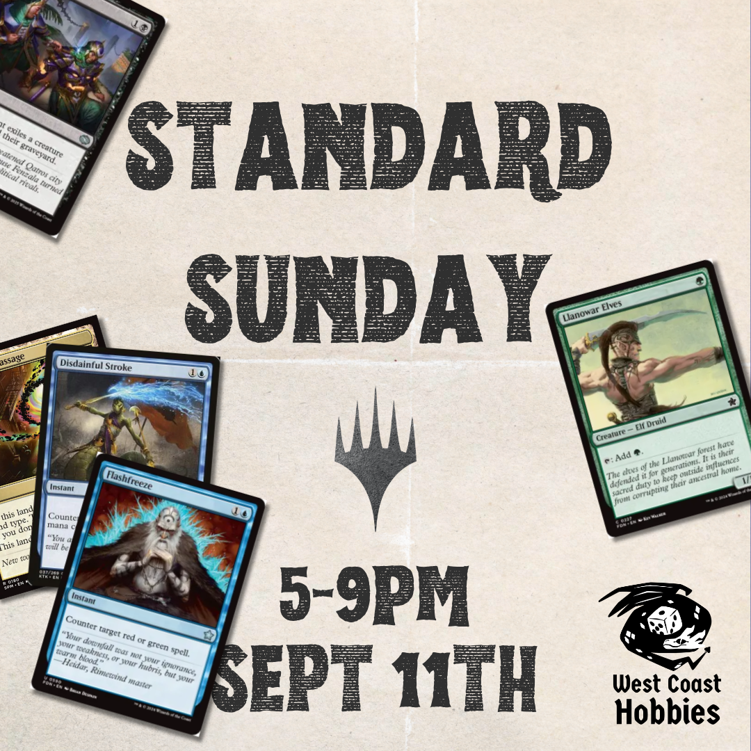 MTG - Standard Sunday - October 11th 5-9pm