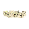 Dice: 7 pc: 16 mm: Resin: Icy Opal Clear