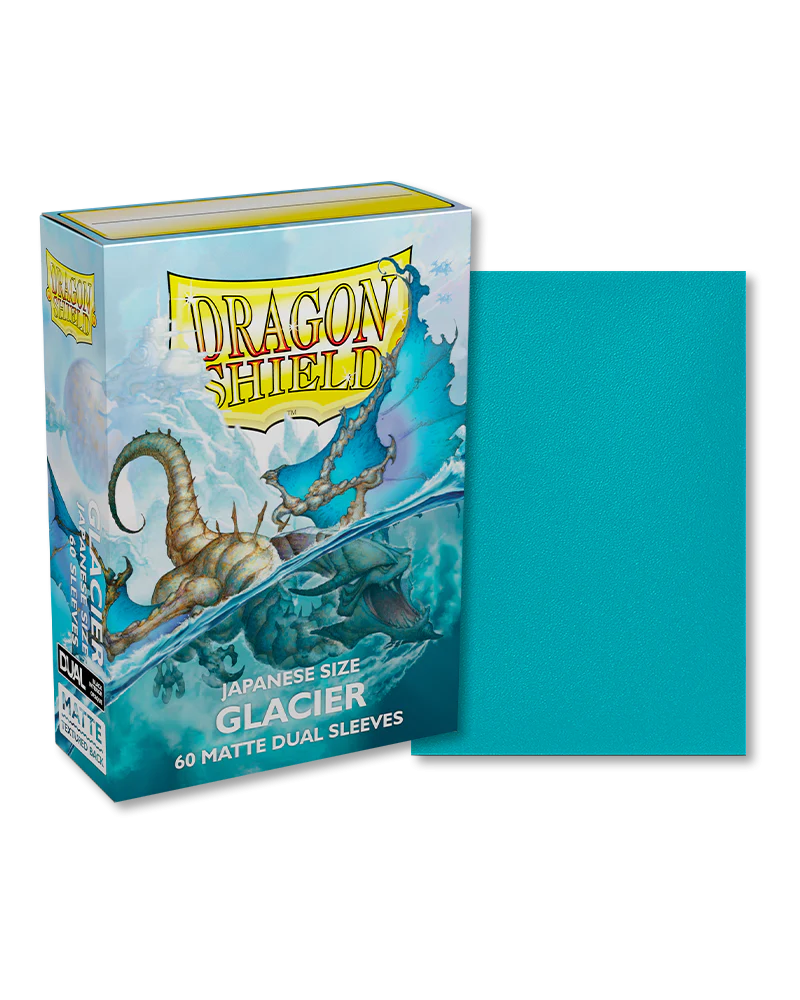 Dragon Shield Sleeves Dual Japanese Matte Glacier