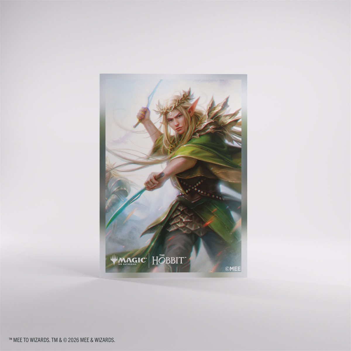 Sleeves: Magic: The Gathering - The Hobbit: Premium Art Sleeves : Thranduil, Sindarin Liege (ML)