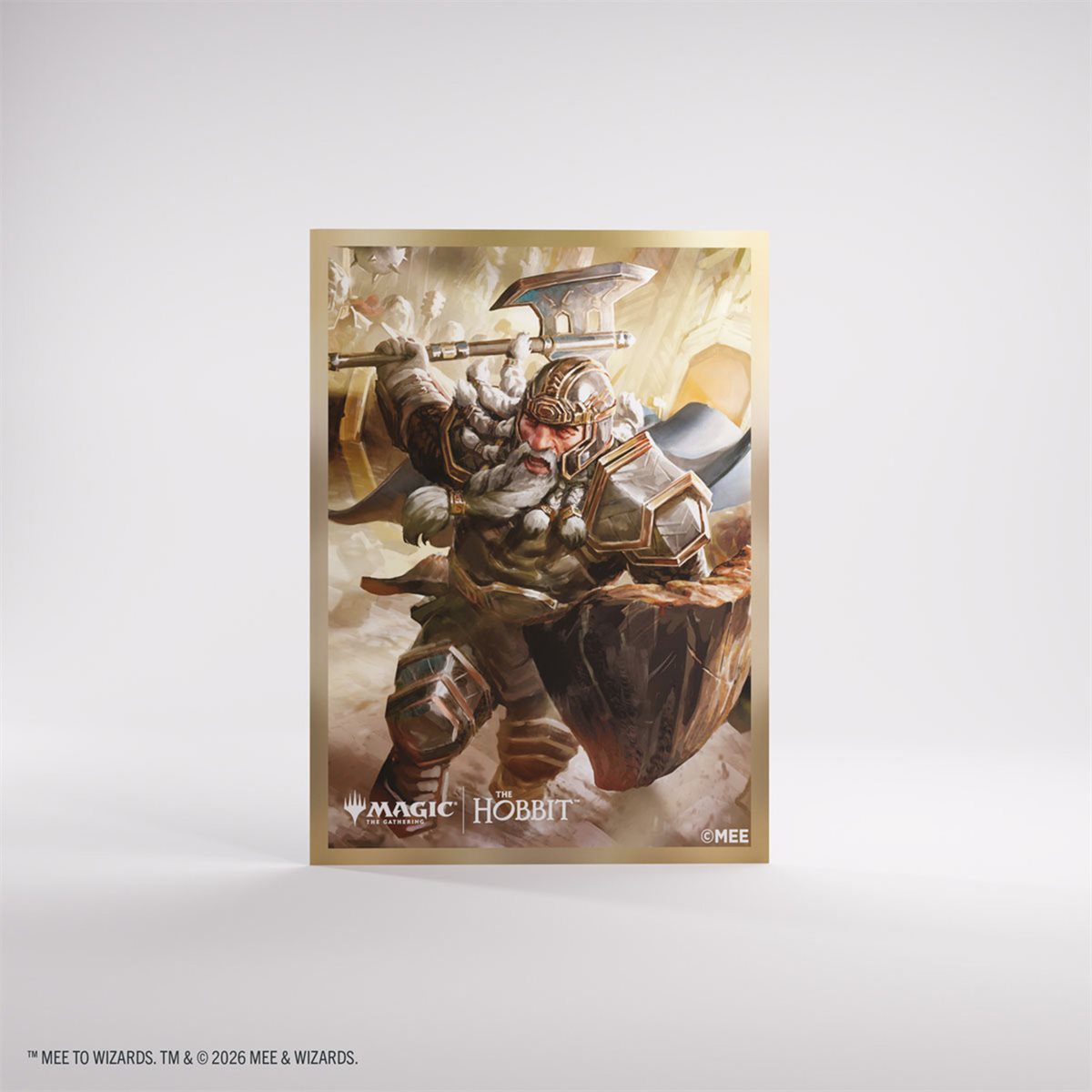 Sleeves: Magic: The Gathering - The Hobbit: Premium Art Sleeves : Thorin, Mountain-king (ML)