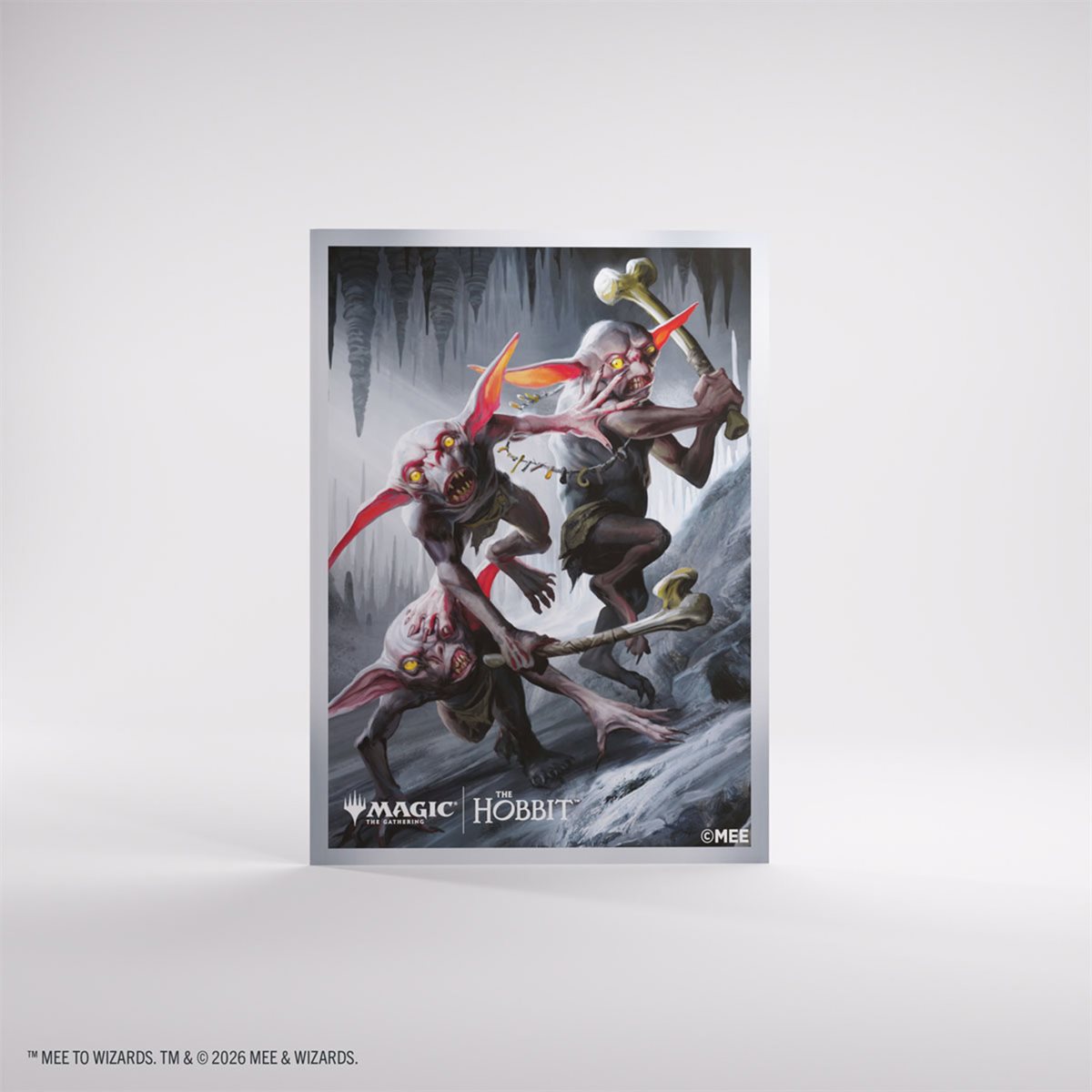 Sleeves: Magic: The Gathering - The Hobbit: Premium Art Sleeves : Goblin Army Token (ML)