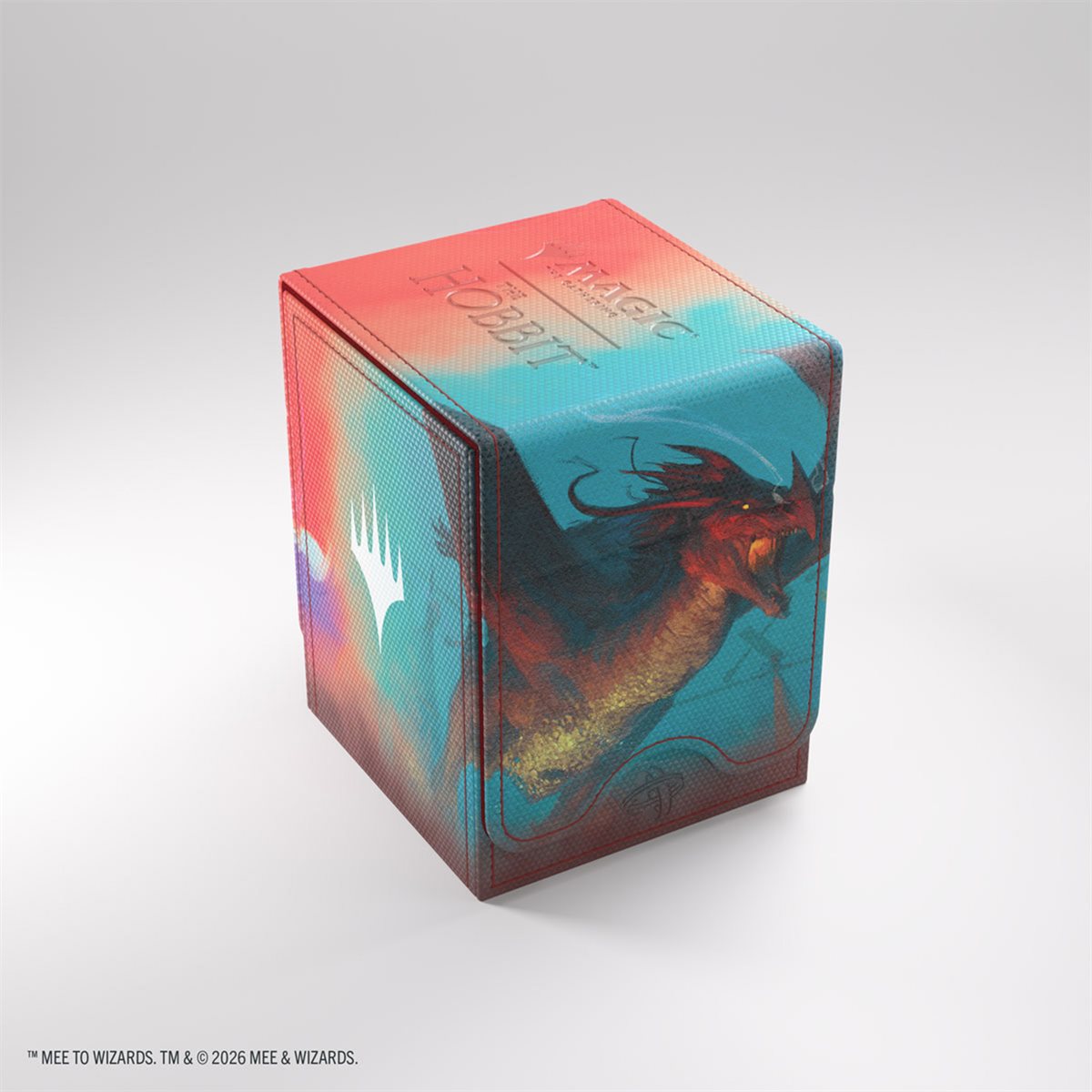 Deck Box: Magic: The Gathering - The Hobbit: Squire XL (80ct) :The Arkenstone / Smaug, Worm of Drea