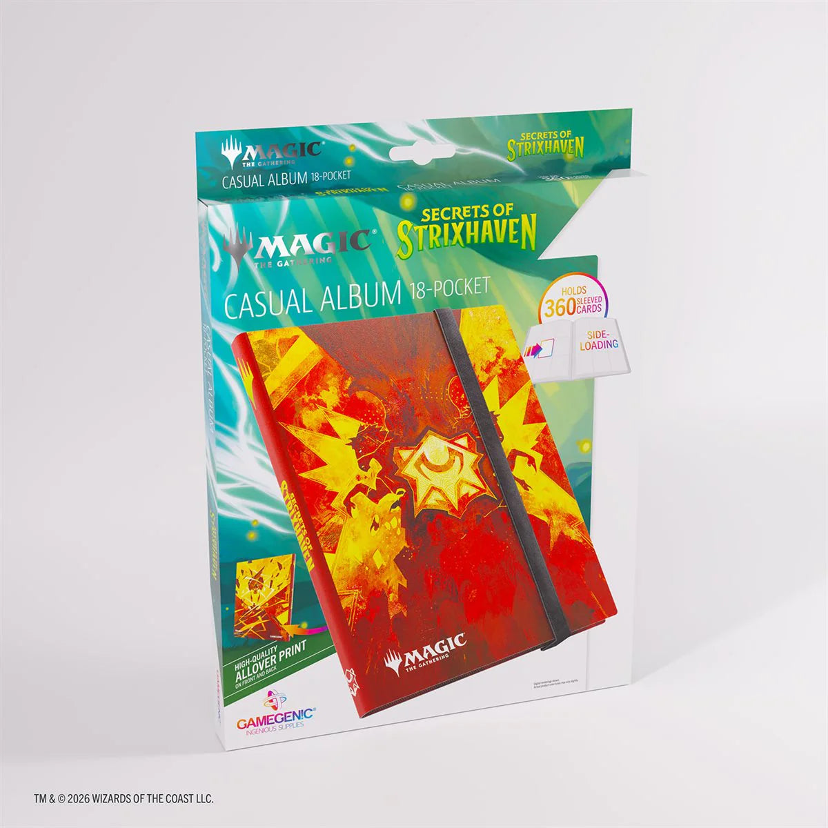 Binder: Album: 18-pkt: Magic: The Gathering-Secrets of Strixhaven: Lorehold (ML)