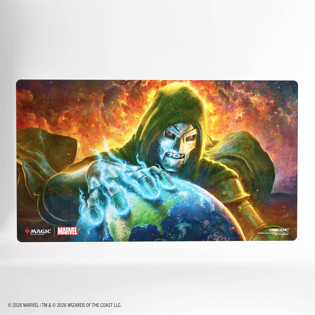 Playmat: Shiny: Magic: The Gathering: Marvel Super Heroes: Doom Reigns Supreme (ML)