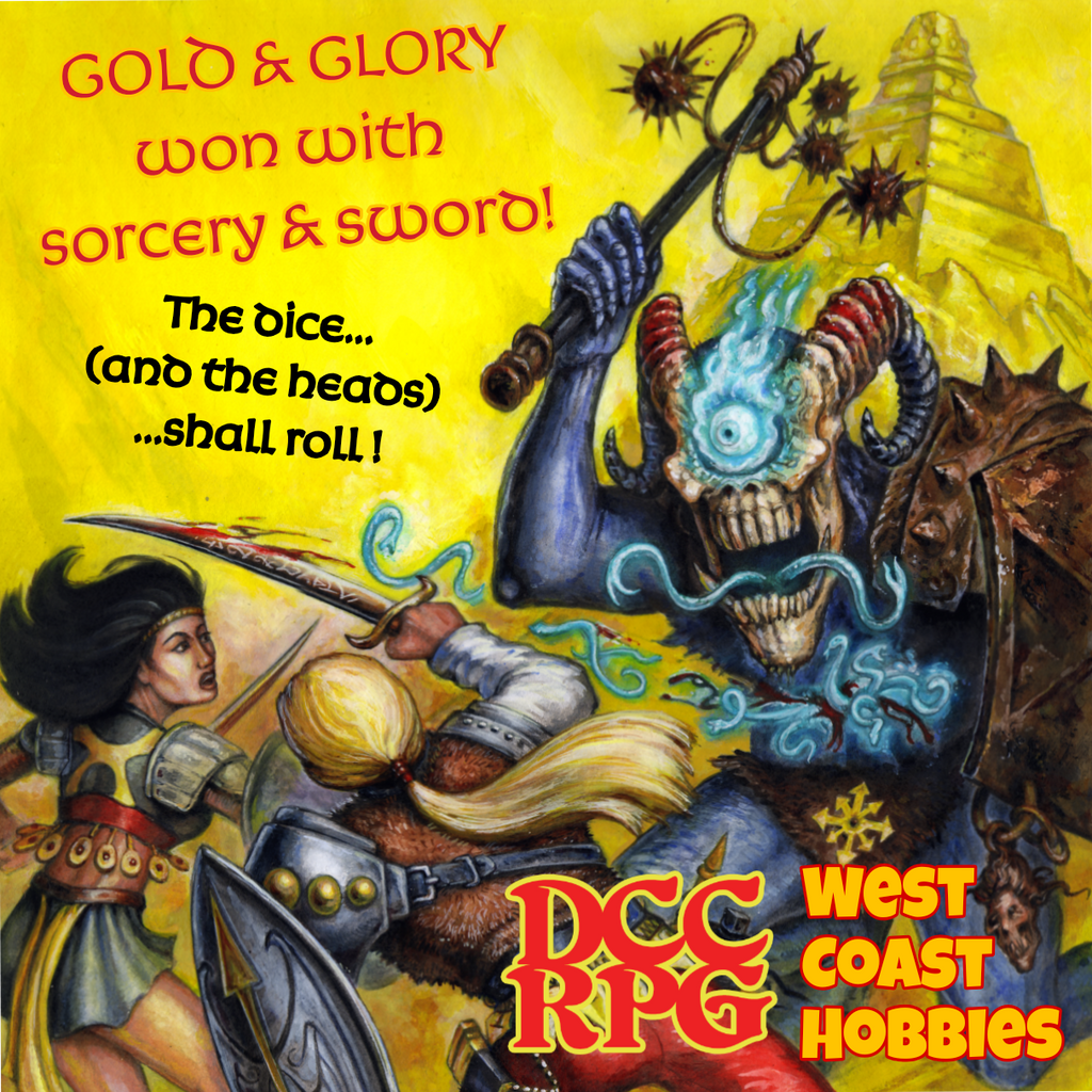 Dungeon Crawl Classics One-Shot - September 20th 5-9pm