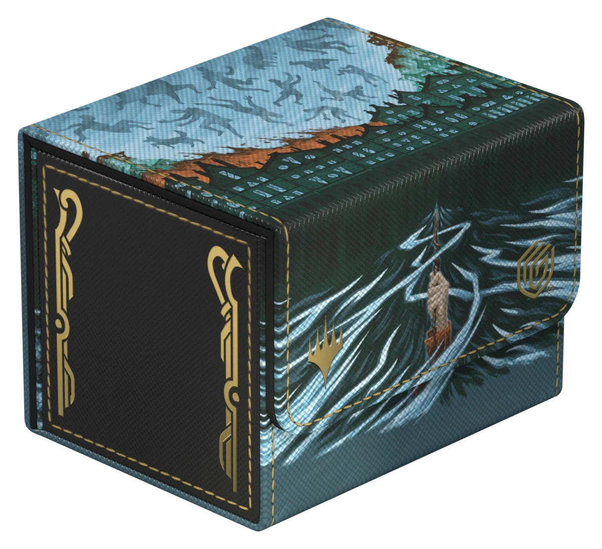 Ug Deck Case Sidewinder 100+ Xenoskin Mtg Secrets Of Strixhaven - Cyclonic Rift