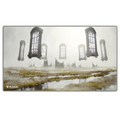 Ug Playmat Mtg Duskmourn V3 - Abandoned Campground