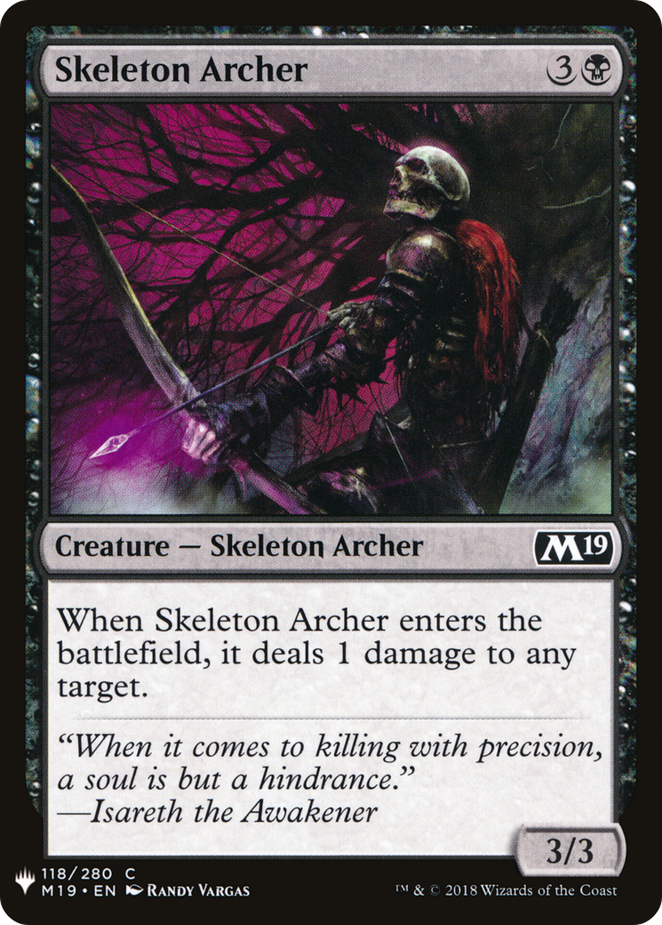 Skeleton Archer (LIST-118) - The List
