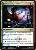 Firemind's Research (PRE-171) - Guilds of Ravnica Promos Foil