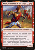 Anax, Hardened in the Forge (THB-125) - Theros Beyond Death: (enchantment) Foil
