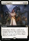 Stick Together (Extended Art) (CLB-611) - Commander Legends: Battle for Baldur's Gate: (Extended Art)
